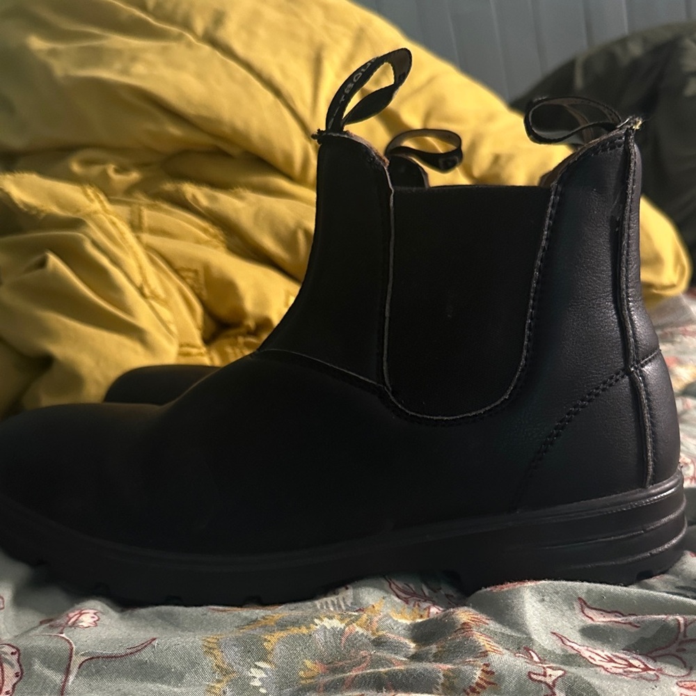 Classic Black Men's Ankle Boots